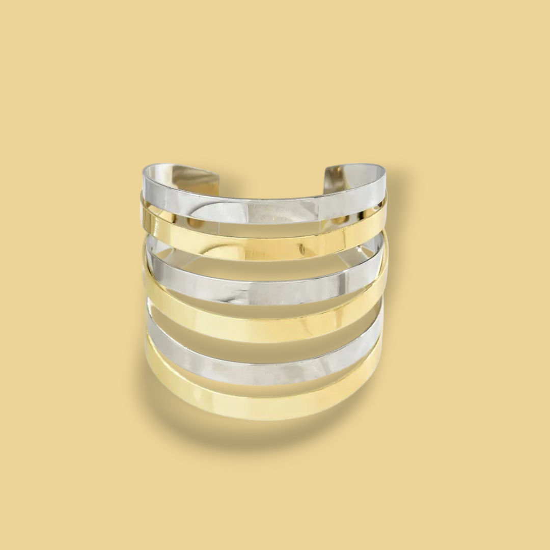 Brazalete Hera Dual – Freedom Vibes Jewelry