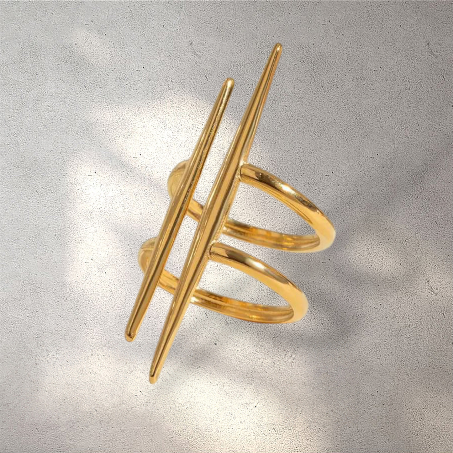 Anillo Bruna Doble Línea – Freedom Vibes