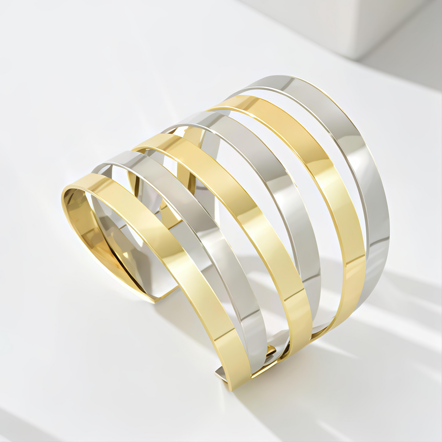 Brazalete Hera Dual – Freedom Vibes Jewelry