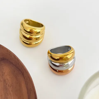 Anillo Araceli Tricolor – Freedom Vibes