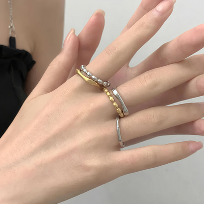 Anillo Irregular Lía – Freedom Vibes Jewelry