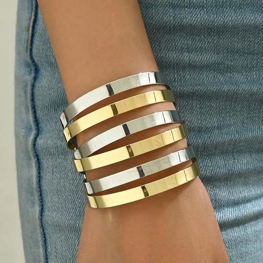 Brazalete Hera Dual – Freedom Vibes Jewelry