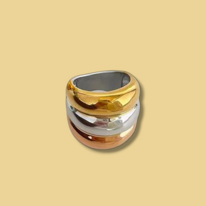 Anillo Araceli Tricolor – Freedom Vibes