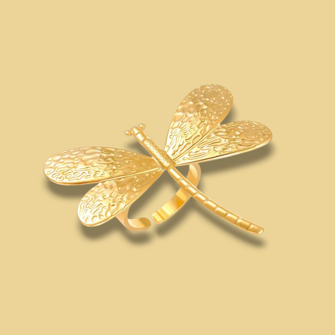 Anillo Libélula “Selene” – Freedom Vibes